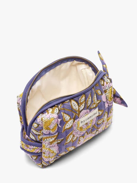 Small Toiletry Bag N°113 Cotton Byzantine Multicolor accessoires 113 other view 1