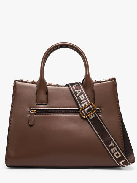 Satchel Margherita Ted lapidus Brown margherita TLDD5471 other view 3