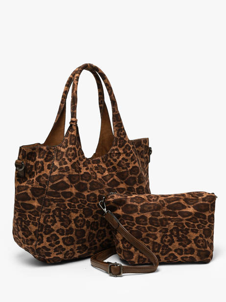 Ccrossbody Shoulder Bag Leopardo Mandoline Brown leopardo L other view 3