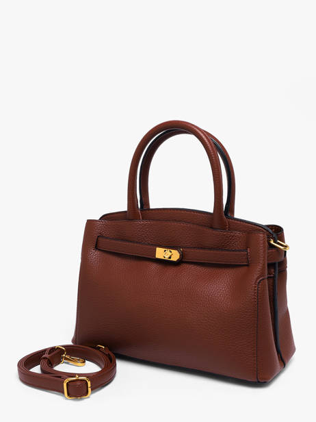 Satchel Azelie Ii Ted lapidus Brown azelie ii TLXF5652 other view 1