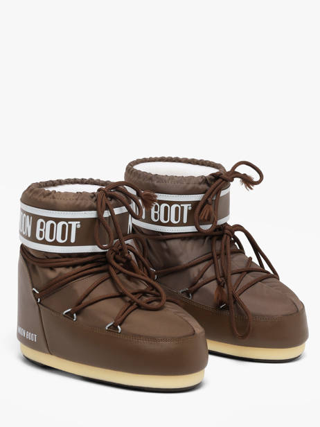 Boots Icon Low Nylon Moon boot Brown women D1409340 other view 1