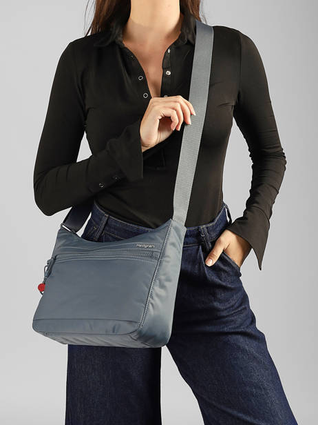 Shoulder Bag Harper's S In Recycled Polyester Hedgren Blue inner city upgrade HIC01S other view 1