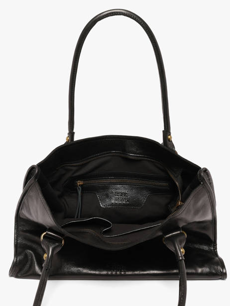 Shoulder Bag Cow Shiny Leather Basilic pepper Black cow shiny BCOS31 other view 3