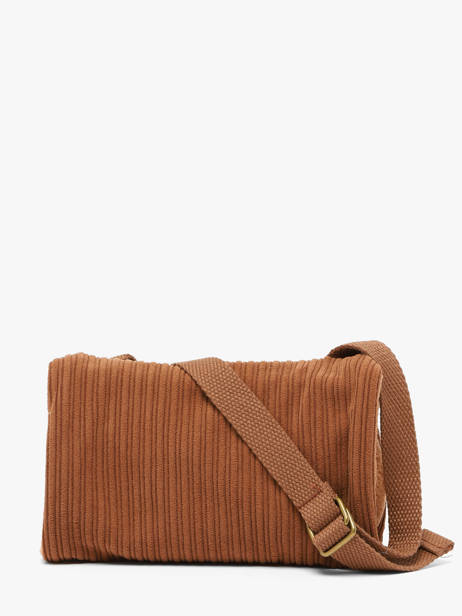 Kids' Crossbody Bag Flower Corduroy Le voyage en panier Brown kids AHP350 other view 4