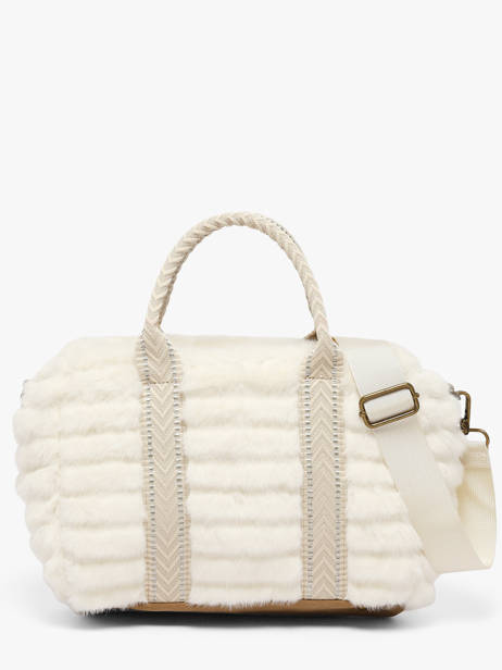 Satchel Quadri Le voyage en panier White quadri AHP322 other view 3