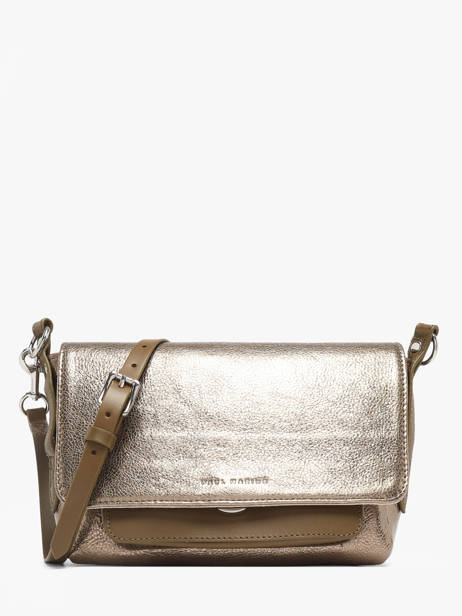 Small Leather Diane Éclipse Crossbody Bag Paul marius Gold eclipse DIANSECL