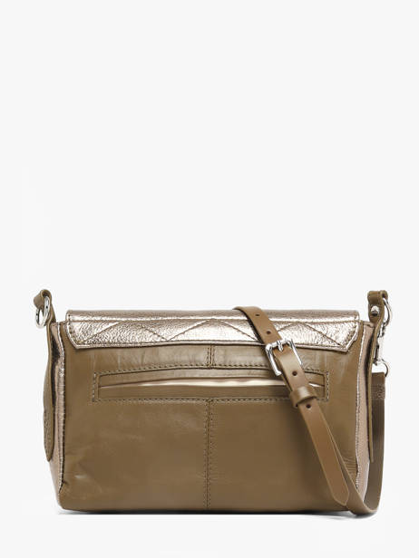 Small Leather Diane Éclipse Crossbody Bag Paul marius Gold eclipse DIANSECL other view 3