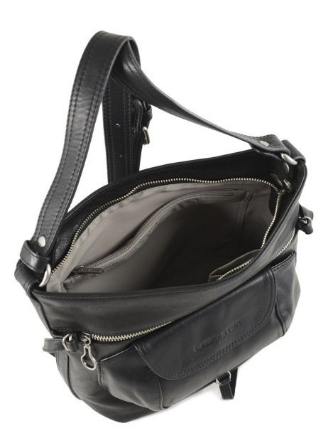 Shoulder Bag  Nova Leather Lancaster Black soft vintage nova 5761 other view 6