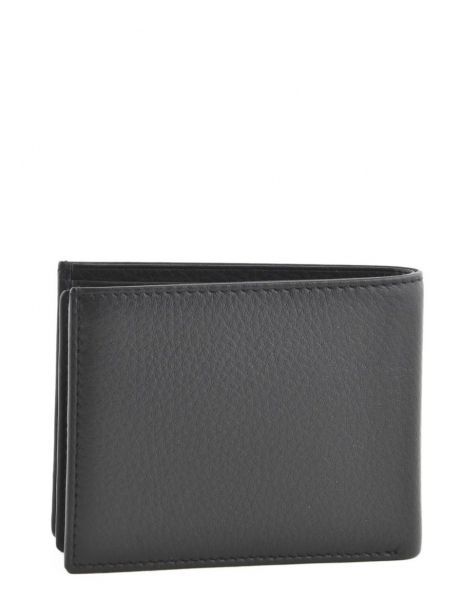 Wallet Leather Yves renard Black foulonne 2375 other view 2