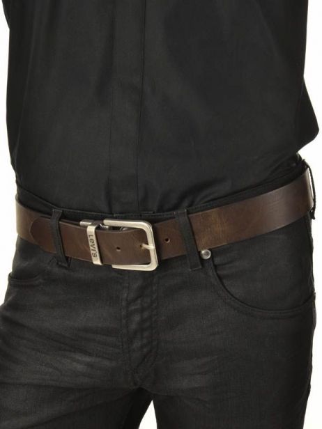 Ceinture Levi's Marron accessoires 214826 vue secondaire 2