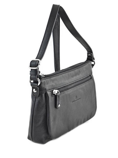 Sac Bandoulière Confort Cuir Hexagona Noir confort 464778 vue secondaire 3