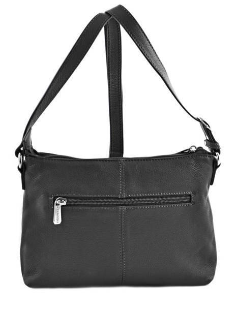 Sac Bandoulière Confort Cuir Hexagona Noir confort 464778 vue secondaire 4