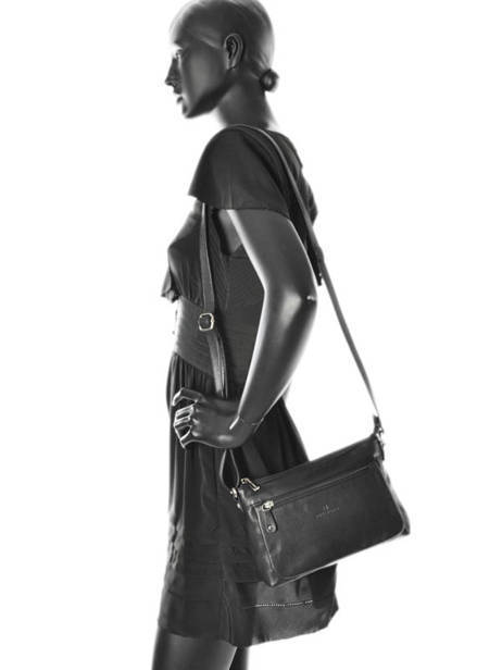 Sac Bandoulière Confort Cuir Hexagona Noir confort 464778 vue secondaire 2