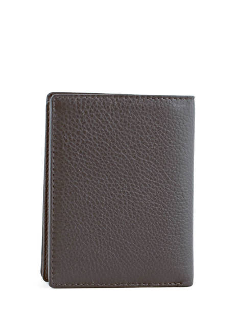 Wallet Foulonne Leather Yves renard Brown foulonne 23425 other view 2