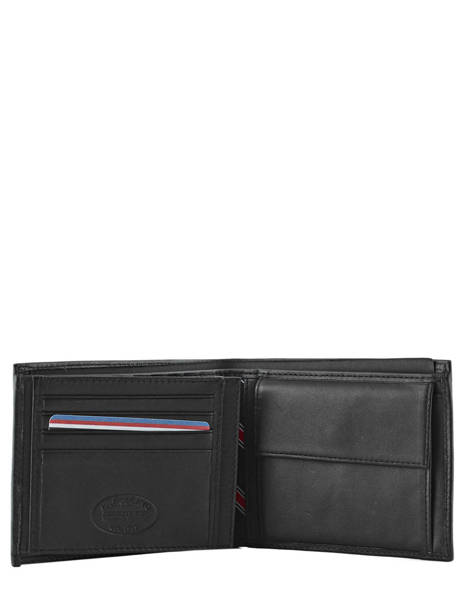 Wallet Leather Tommy hilfiger Black eton AM00657 other view 2