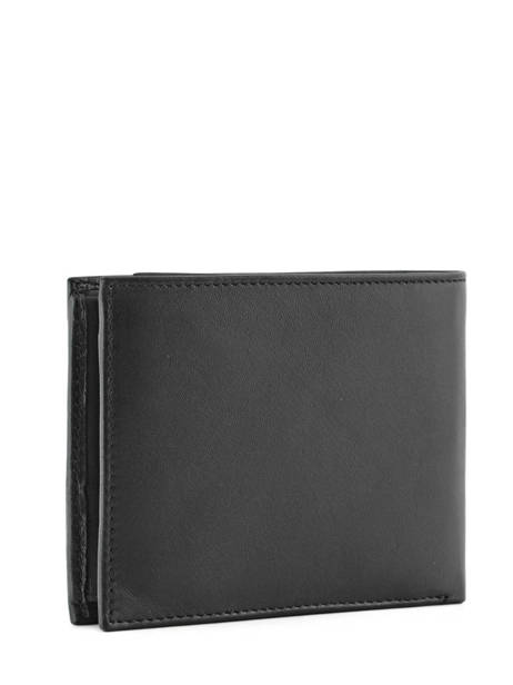 Wallet Leather Tommy hilfiger Black eton AM00657 other view 1