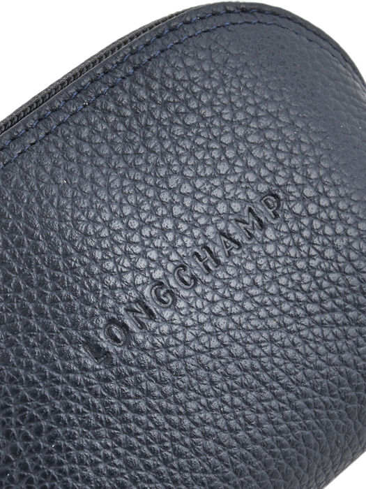 Longchamp Le foulonné Coin purse Blue