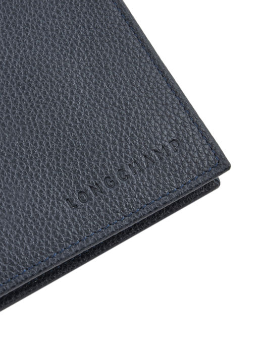 Longchamp Le foulonné Wallet Blue
