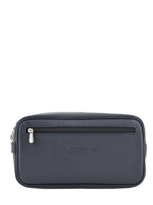 Longchamp Le foulonné Toiletry case Blue