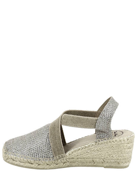 Espadrilles Triton Toni pons Silver women TRITON other view 2