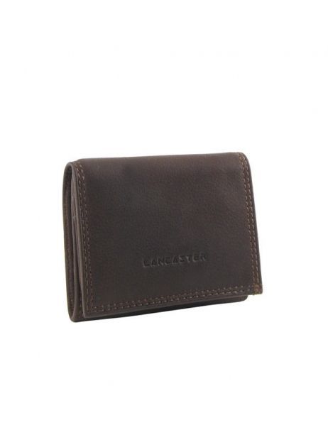 Coin Purse Leather Lancaster Black soft vintage homme 120-10 other view 2