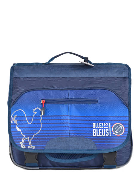 Satchel 2 Compartments  Allez les bleus Blue world cup ALB12309