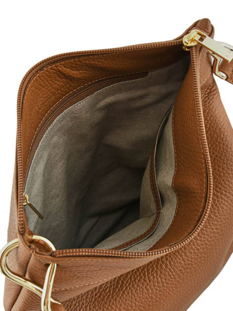 Sac Bandoulière Tiki Mini Cuir Nathan baume Marron victoria N1910586 vue secondaire 4