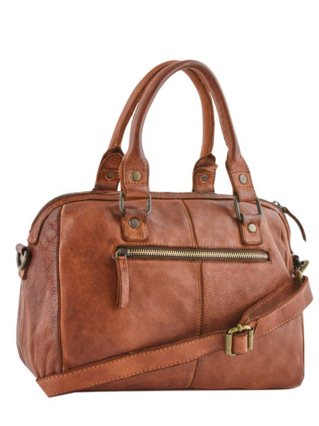 Leather Heritage Satchel Biba Brown heritage BT1 other view 3