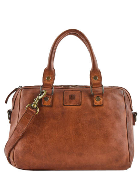 Sac Porté Main Heritage Cuir Biba Marron heritage BT1