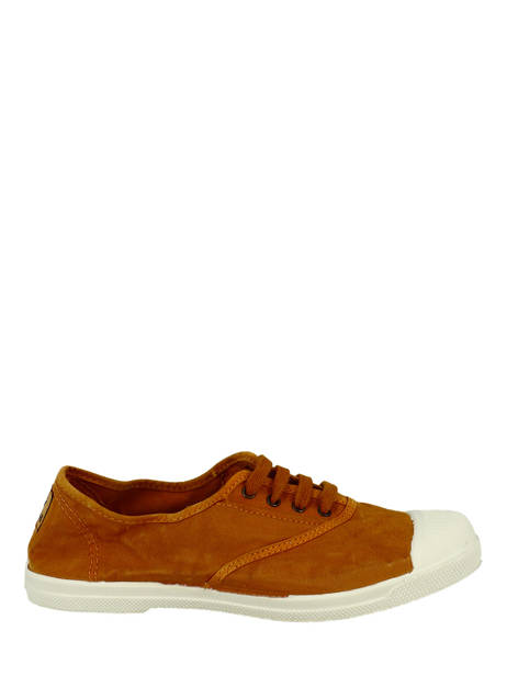 Low-top Sneakers Natural world Brown women 102E