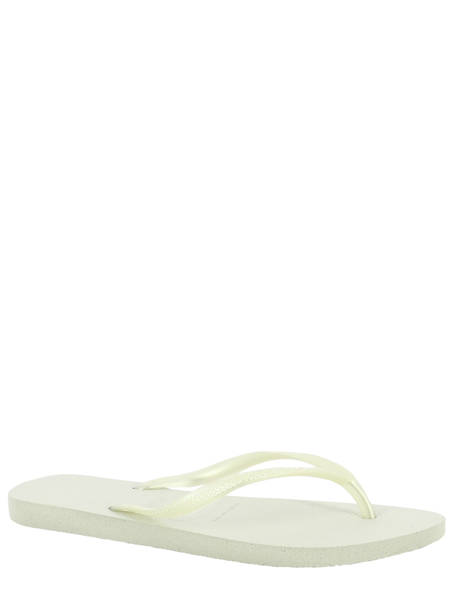 Tongs Slim Havaianas White women 4000030F