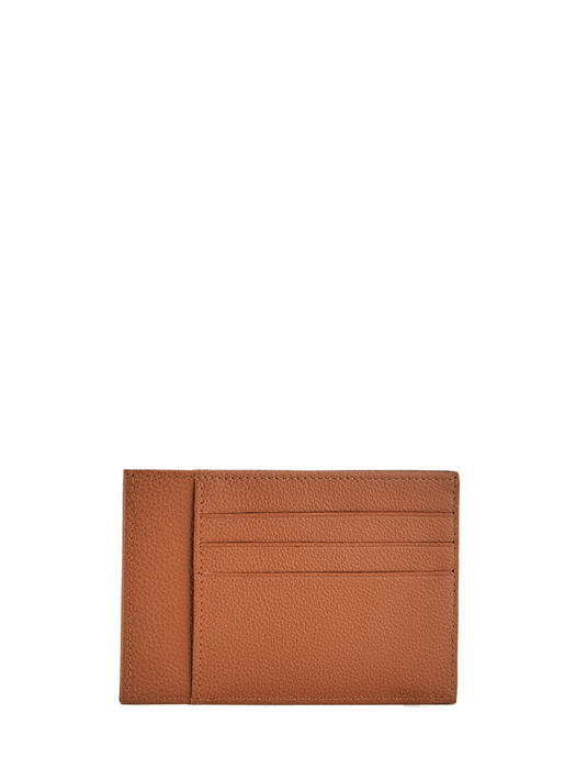 Longchamp Le foulonné Bill case / card case Brown