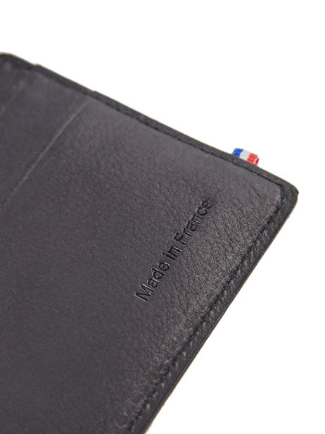 Leather Card Holder Oil Etrier Black oil EOIL053 other view 1