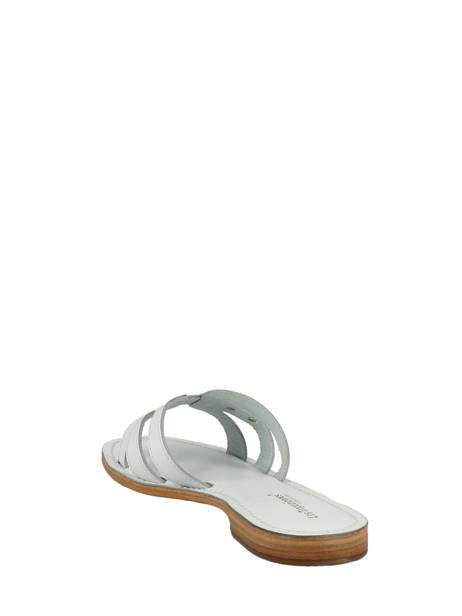 Mules Damia En Cuir Les tropeziennes Blanc women DAMIA vue secondaire 3