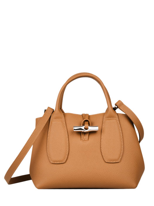 Longchamp Roseau Handbag Brown