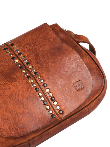 Sac Bandoulière Heritage Cuir Biba Marron heritage HAK2L vue secondaire 2