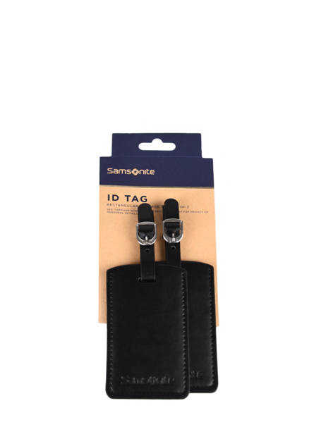 Luggage Tag Samsonite Black global ta C01051