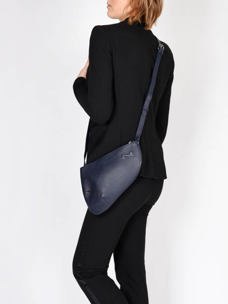 Sac Bandoulière Large City Perle Cuir Nathan baume Bleu n city 1 vue secondaire 1