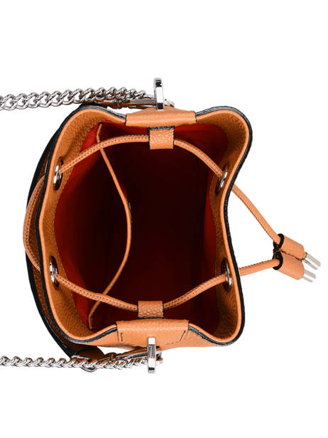 Mini Sac Seau Ninon Cuir Lancel Marron ninon A11466 vue secondaire 6