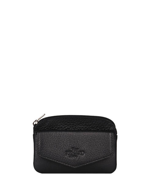 Leather Foulonné Key Case Yves renard Black foulonne 2311