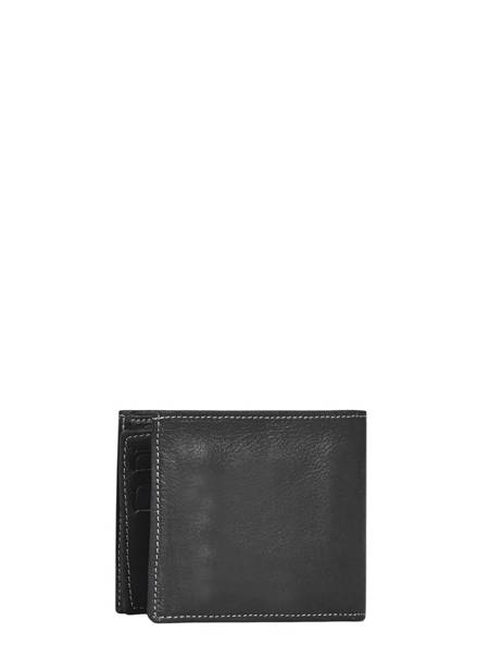 Leather Wallet Oil Etrier Black oil EOIL121 other view 2