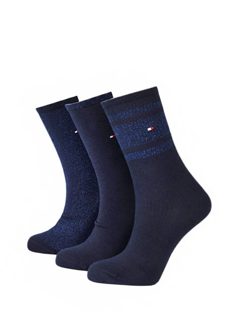 Coffret 3 Paires De Chaussettes Tommy hilfiger Bleu women 10000865