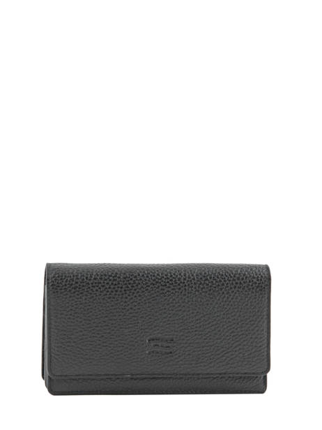 Portefeuille Caviar Cuir Crinkles Gris caviar 14001