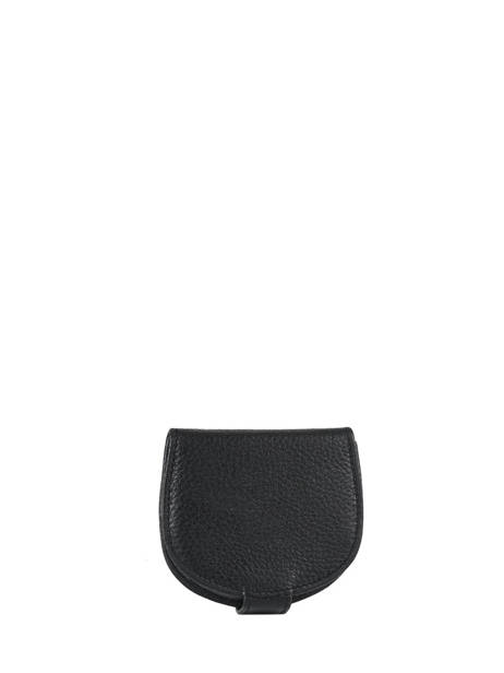 Leather Caviar Coin Purse Crinkles Gray caviar 14039 other view 2