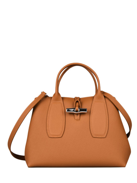 Longchamp Roseau Handbag Brown