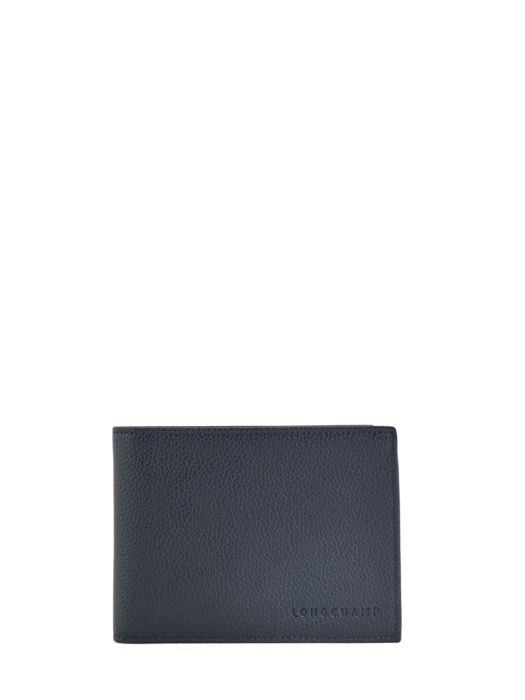 Longchamp Le foulonné Wallet Blue