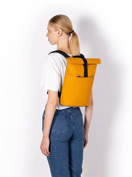 Backpack Hajo Macro 1 Compartment Ucon acrobatics Yellow backpack HAJOMACR other view 3