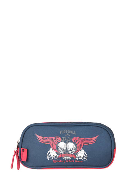 Pencil Case 2 Compartments Snowball Blue legend 75811