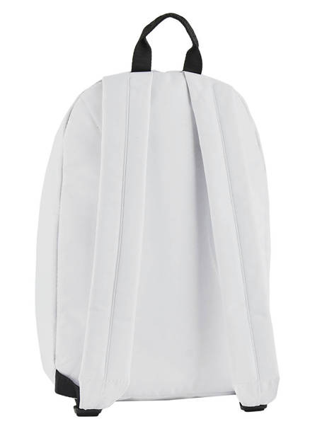 Backpack 1 Compartment Fila White 600d 685005 other view 3