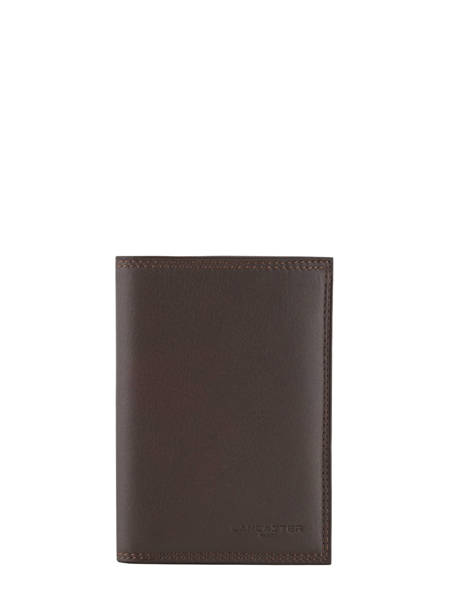 Wallet Soft Vintage Leather Lancaster Brown soft vintage homme 120-13
